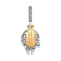 Berloque Millennium Falcon Dourado - comprar online