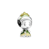 Berloque Princesa Tiana e o Sapo