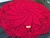 Toalha de mesa espiral abacaxi croche vermelho escuro na internet