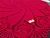 Toalha de mesa espiral abacaxi croche vermelho escuro