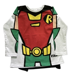Camiseta de Manga Comprida com Capa Licenciada