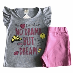 Conjunto Infantil Feminino (forma pequena) - Cacau Kids
