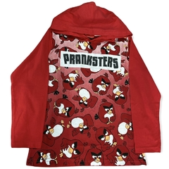 Camiseta de Manga Comprida com Capuz Licenciada na internet
