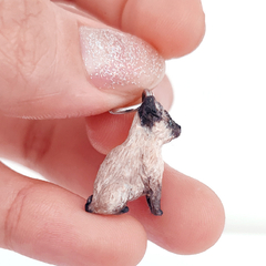 Miniatura de Gato Persa - Arte com Amor | Rafaela Serita