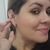Brinco piercing fake trabalhado folheado a ouro 18k