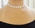 Colar choker coração folheado a ródio branco - comprar online