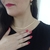 Colar choker fita 3mm folheado a ouro 18k