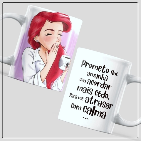 Caneca Acordar mais cedo