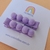 Kit Hair Clip Pom Pom