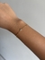 Pulseira Triângulo Cravejado - Banho Ouro - comprar online