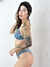 BIQUINI CORTININHA CALIFORNIA MERYL ONÇA AZUL E ROSA - loja online