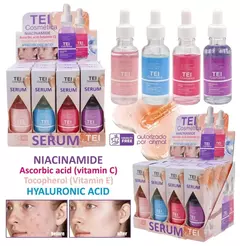 SERUM X 5 VITAMINA C NIACIDAMIDA VITAMINA E IALURONICO