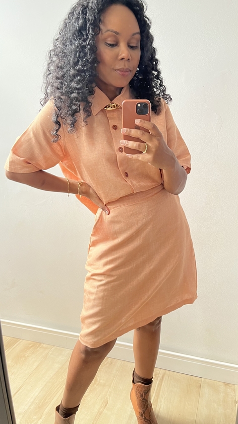 Saia curta Rosê Mara - comprar online