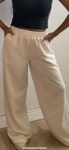 Calça pantalona em moletinho Luisa na internet