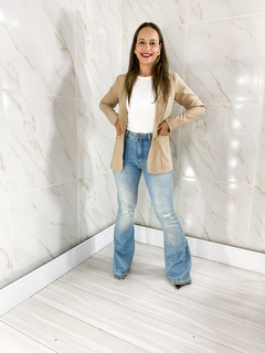 Blazer Feminino em Alfaiataria Lia Capuccino - comprar online