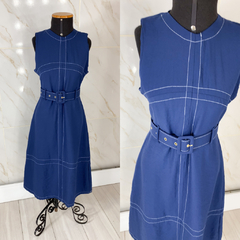 Vestido Mídi com Cinto (06 cores) - TRÈS CHIC BARRETOS