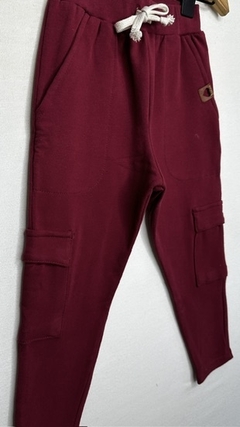 Joggin nena cargo rustico esmerilado - Cod: 24227 - Pandy Mayorista