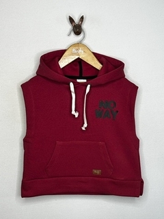 Chaleco nene frisa jordan no way - Cod. 24105