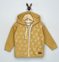 Campera beba frisa full corazon - Cod. 24036