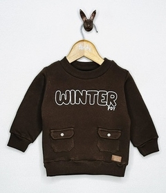 Buzo bebe winter bolsillos - Cod. 24038 - tienda online