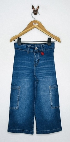 Jean nena ancho con bolsillo - Cod: 24237