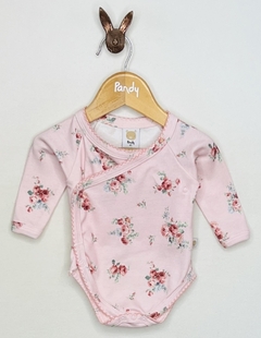 Body cruzado interlock PIMA estampado beba - Cod: BB601 - comprar online