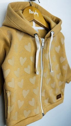 Campera beba frisa full corazon - Cod. 24036 - comprar online