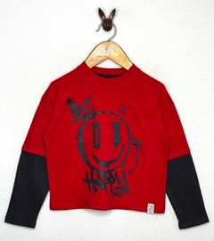 Remera nene Over doble manga - Cod: 24137