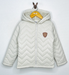 Campera unisex abrigo forrado piel - Cod: 24134