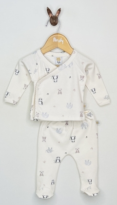 Conjunto Minimo camisetita y ranita bebe - COD BB603 - Pandy Mayorista