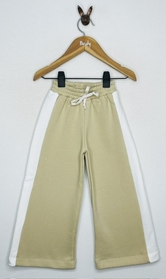 Pantalon nena frisa ancho con tira - Cod: 24240 - tienda online