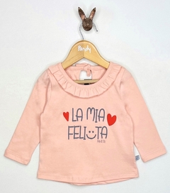 Remera beba Felicita - Cod. 24010 - Pandy Mayorista