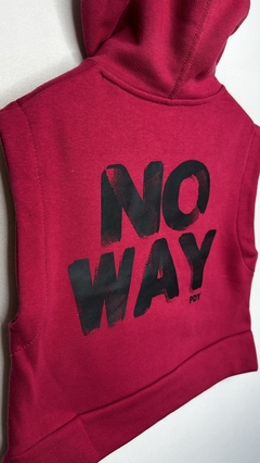 Chaleco nene frisa jordan no way - Cod. 24105 - comprar online