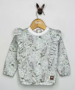 Buzo beba frisa floreado - Cod. 24024