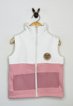 Chaleco nena combinado - Cod: 24215 - tienda online