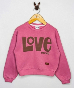 Buzo nena Oversize Love - Cod: 23243 - Pandy Mayorista