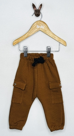 Imagen de Pantalon bebe frisa cargo - Cod. 24049