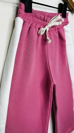 Pantalon nena frisa ancho con tira - Cod: 24240 - comprar online