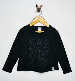 Remera nena flores puff - Cod: 24236