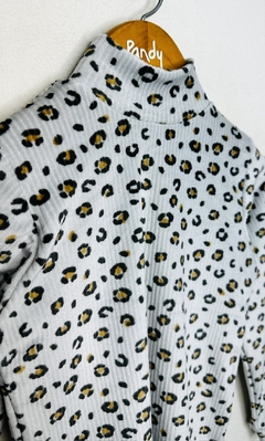 Polera nena plush animal print - Cod: 24250 - Pandy Mayorista