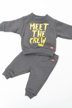 Conjunto minimo bebe frisa Crew COD - 25023 - comprar online