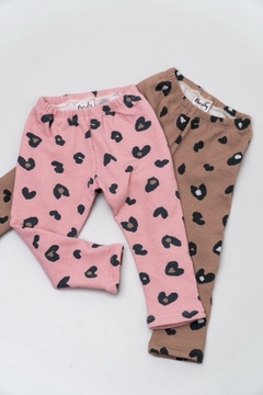 Calza beba animal print frisa COD - 25019 - comprar online