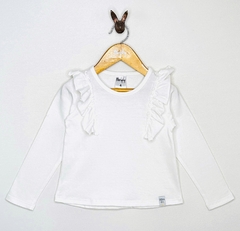 Remera nena con volado - Cod: 24254 en internet
