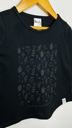 Remera nena flores puff - Cod: 24236 - comprar online