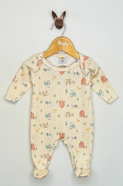 Osito interlock PIMA estampado bebe - Cod: BB607