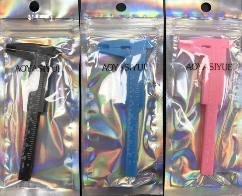 regla calibre para ceja