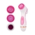 Escova de limpeza facial rotativa de silicone elétrica 3 em 1 para limpeza profunda da pele, esfoliação facial e massageador facial à prova d'água. - comprar online
