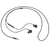Fones de ouvido Samsung AKG EO IG955 intra-auricular com fio de controle de volume. - comprar online