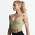 F.DYRAA - sutiã esportivo com zíper frontal feminino sexy sólido ioga tanque top recortado fitness push up camiseta à prova de choque corrida atlética secagem rápida - comprar online