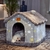 Casa de cachorro dobrável Pet